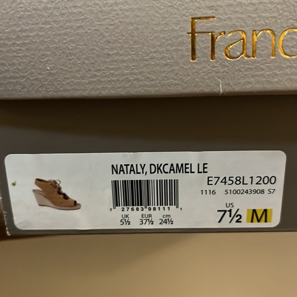 FrancoSarto Lace up Wedges - Picture 2 of 7